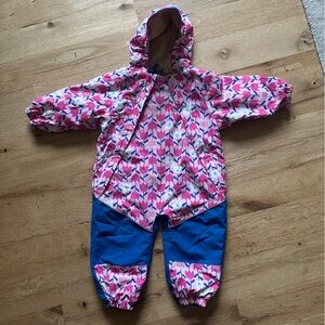 Jan & Jul Pink and Blue Kids Play Suit